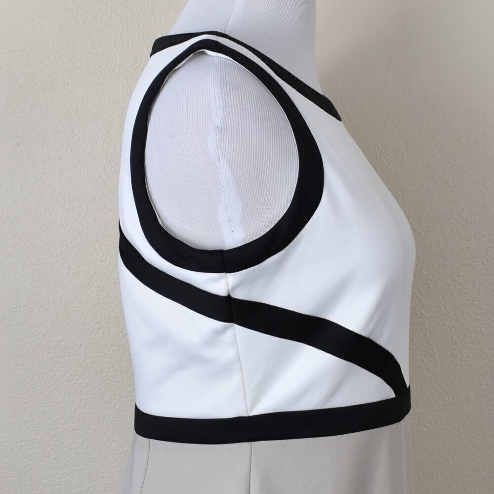 Calvin Klein Color Block Sheath Dress - 14 - Picture 4 of 10